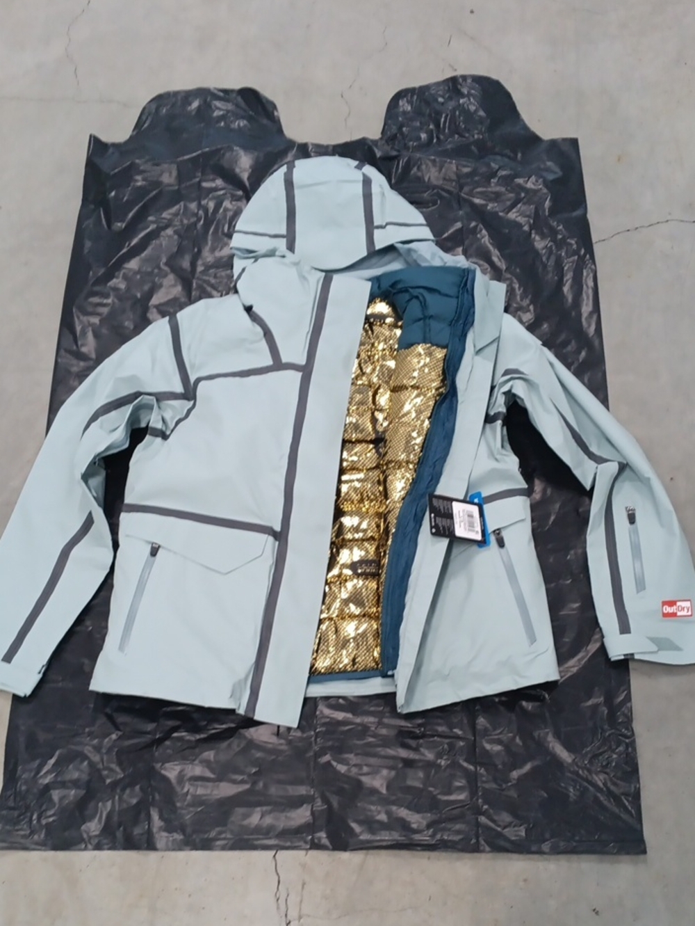Columbia Titanium Primo Pow Interchange Jacket Womens L